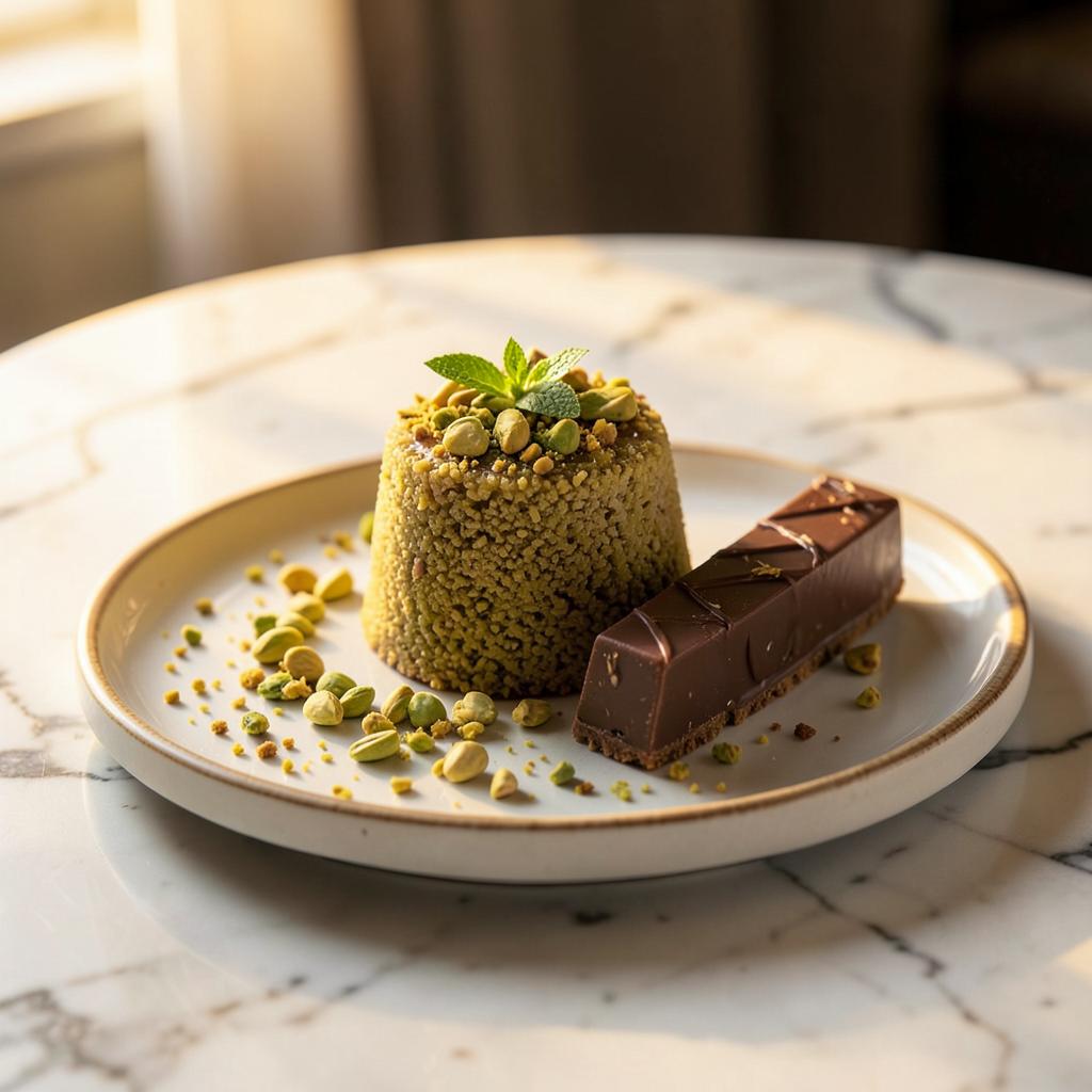 Dessert counter